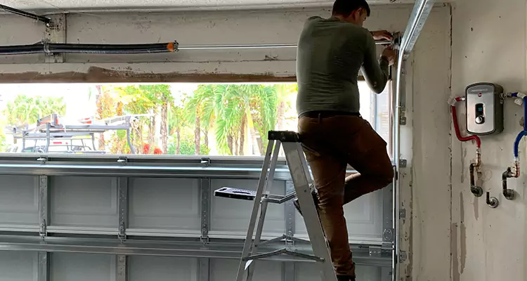 Garage Door Tension Spring Replacement in Brandon, FL