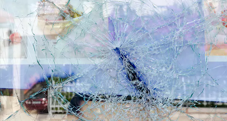 Cracked Glass Balcony Door Repair in Brandon, FL